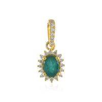 Ciondolo in argento con Grandidierite