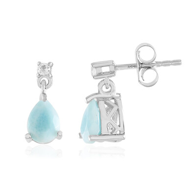 Orecchini in argento con Larimar