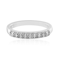 Anello in argento con Diamante I2 (I)