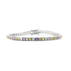 Bracciale in argento con Ametista