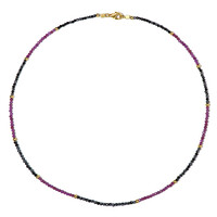 Collana in argento con Fosfosiderite