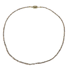 Collana in argento con Diamante Champagne (Adela Silber)