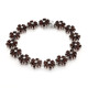 Bracciale in argento con Granato