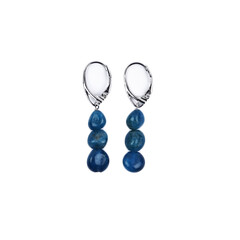 Orecchini in argento con Apatite