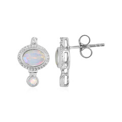 Orecchini in argento con Opale di Welo
