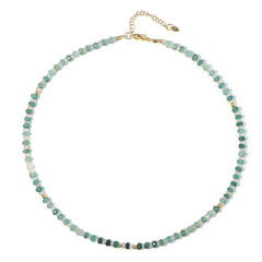 Collana in argento con Grandidierite