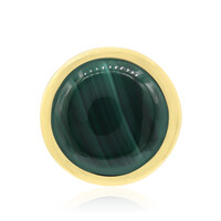 Ciondolo in argento con Malachite