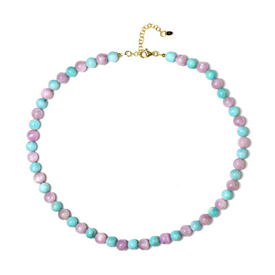 Collana in argento con Amazzonite