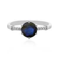 Anello in argento con Labradorite