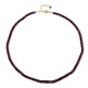 Collana in argento con Granato Magenta
