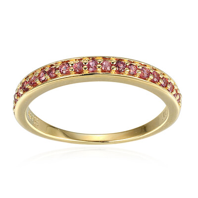 Anello in argento con Rodolite
