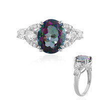 Anello in argento con Quarzo Mistico