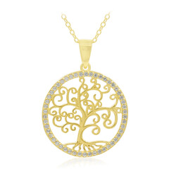 Collana in argento con Zircone