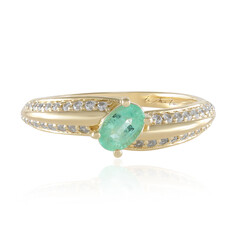 Anello in oro con Smeraldo Russo (de Melo)