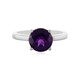 Anello in argento con Ametista del Marocco