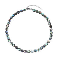 Collana in argento con Conchiglia Abalone