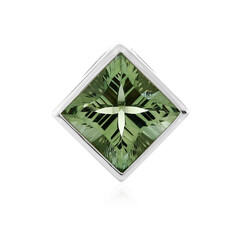Ciondolo in argento con Ametista Verde