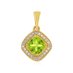 Ciondolo in argento con Peridoto
