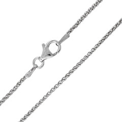 Catenina a treccia in argento 925 - 45 cm - 3,3 g