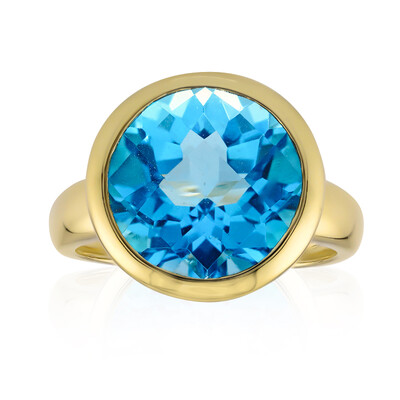 Anello in oro con Topazio Marambaia