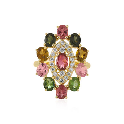 Anello in argento con Tormalina