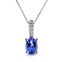 Collana in oro con Tanzanite AAA
