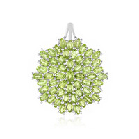Ciondolo in argento con Peridoto