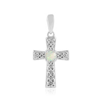 Ciondolo in argento con Opale di Welo