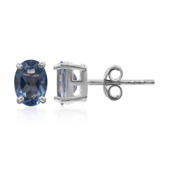 Orecchini in argento con Topazio Mistico Azzurro