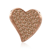 Ciondolo in oro con Diamante Rose de France SI1 di Argyle