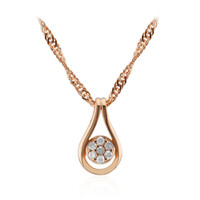 Collana in argento con Diamante I3 (I)