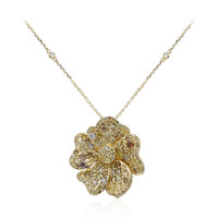 Collana in oro con Diamante Fancy SI2 (CIRARI)