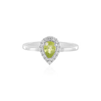 Anello in argento con Peridoto