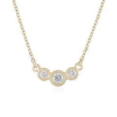 Collana in oro con Diamante IF (G) (de Melo)