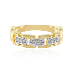 Anello in argento con Diamante I3 (J)