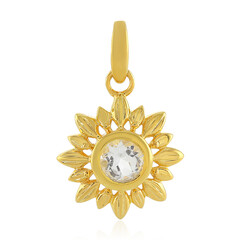 Ciondolo in argento con Quarzo Bianco
