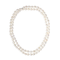 Collana in argento con Perla di Acqua Dolce (TPC)