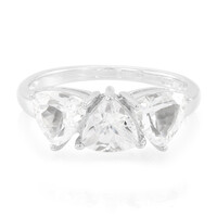 Anello in argento con Berillo Himalayano