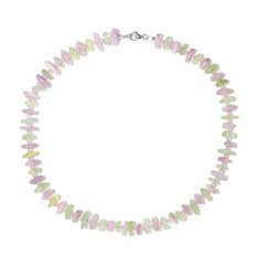 Collana in argento con Kunzite