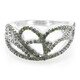 Anello in argento con Diamante Fancy