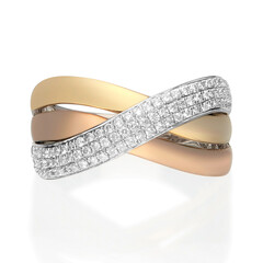 Anello in oro con Diamante VS2 (H) (CIRARI)