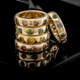 Anello in oro con Diamante Giallo I2 (de Melo)