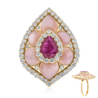 Anello in oro con Rubino della Birmania (CIRARI)