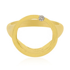 Anello in argento con Diamante I1 (G)