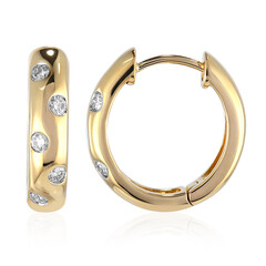 Orecchini in oro con Diamante IF (D)