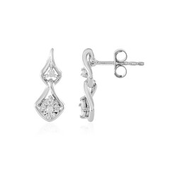 Orecchini in argento con Diamante I2 (H)