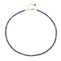 Collana in argento con Zaffiro Blu