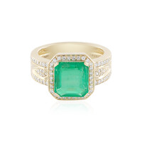 Anello in oro con Smeraldo Russo (AMAYANI)
