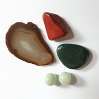 Accessorio per il benessere con Agata (Lapis Vitalis)