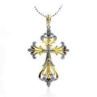 Collana in argento con Zircone (Dallas Prince Designs)